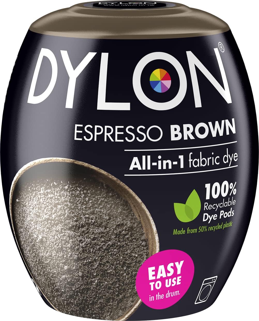 Vopsea de haine & materiale textile Dylon Dye Espresso Brown