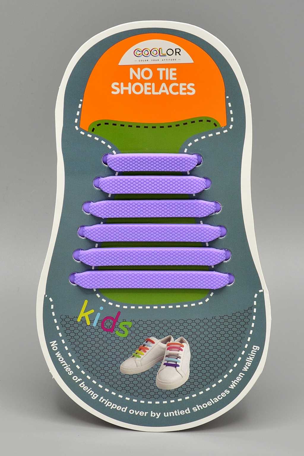 Modele sireturi din silicon elastice fara legare  COOLor copii 